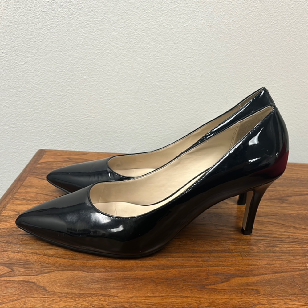Cole Haan Size 11 High Heeled Black Shoes Excellent Condition, Excellent Deal!